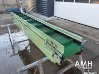 Convoyeur élévateur  3430X400 OPVOERBAND ELEVATORBAND ELEVATOR BELT FÖRDERBAND STEIGBAND