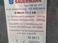 Autres tracteurs et accessoires New Holland Sauermann CASE-IH Trekhaak frame slede rail HS 685-NH-B