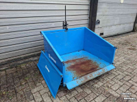 Transport godets de tracteur Saphir TL 120 breedte 1,20 meter grondbak trekkerbak transportbak kipbak kiepbak kipperbak tractorbak