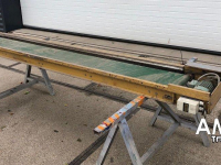 Convoyeur  Vlakke band 2950X400 TRANSPORTBAND VLAKKE BAND FLAT BELT CONVEYOR BELT FLACHBAND FÖRDERBAND