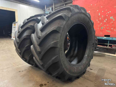 Roues, Pneus, Jantes, Barillets Jumelage Michelin 900/50R42