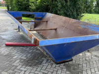 Convoyeur  Transportband met bunker op frame