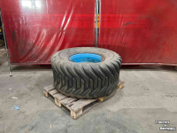 Roues, Pneus, Jantes, Barillets Jumelage BKT 550/60-22.5
