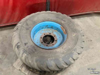 Roues, Pneus, Jantes, Barillets Jumelage BKT 550/60-22.5