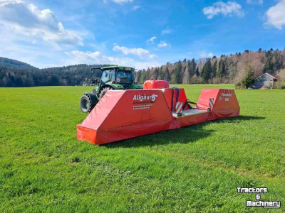 Pulvérisateur trainé  Allgau automation Rumbojet 880 selectieve spuit dmv camera detectie