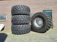Roues, Pneus, Jantes, Barillets Jumelage Vredestein Nieuwe Vredestein Flotation trac 650/65R26.5 banden op velg 650/55R26.5