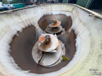 Mélangeuse Verticale Storti Dunker T2 180 voermengwagen achterlossend