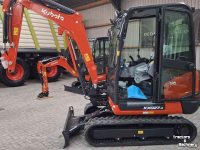 Mini pelleteuse Kubota KX027-4HI, minigraver, minikraan, BJ2025, 2stuks, Nieuw!