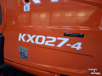 Mini pelleteuse Kubota KX027-4HI, minigraver, minikraan, BJ2025, 2stuks, Nieuw!