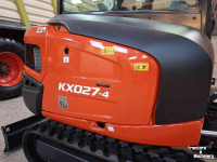 Mini pelleteuse Kubota KX027-4HI, minigraver, minikraan, BJ2025, 2stuks, Nieuw!