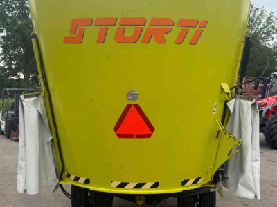 Mélangeuse Storti Dunker T2 180 voermengwagen achterlossend