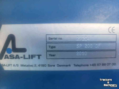 Arracheuse de carrottes Asa-lift SP 200 DF