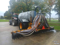 Tonneau de lisier Veenhuis mesttank 7500 liter met bemester