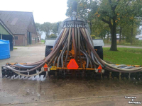 Tonneau de lisier Veenhuis mesttank 7500 liter met bemester