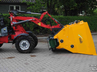 Épandeur de sciure pour des logettes VDMJ Instrooibak, boxenstrooier CV2R