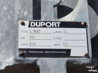 Injecteur de prairie Duport PTW 10300/L3450