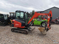 Mini pelleteuse Kubota KX030 minigraver
