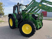 Tracteur John Deere 6140M 40KM AQ ECO en enkel 2400 uur