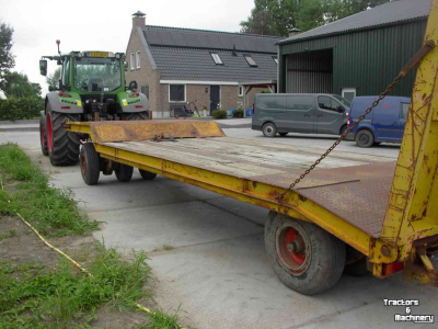 Remorque porte-machines  Oprijwagen