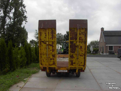 Remorque porte-machines  Oprijwagen