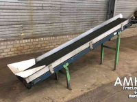 Convoyeur  3300X495 MM OPVOERBAND ELEVATORBAND ELEVATOR BELT FÖRDERBAND STEIGBAND