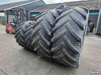 Roues, Pneus, Jantes, Barillets Jumelage Michelin 710/70R38 en 600/65R28