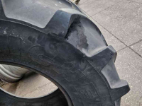 Roues, Pneus, Jantes, Barillets Jumelage Michelin 710/70R38 en 600/65R28