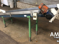 Convoyeur élévateur  3300X495 OPVOERBAND ELEVATORBAND ELEVATOR BELT FÖRDERBAND STEIGBAND
