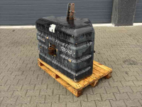 Poids frontaux Pateer Pateer 1200kg Frontgewicht frontblok met trekhaak