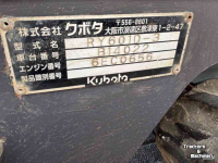 Tombereau à chenilles Kubota Rupsdumper / Dumper