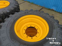 Roues, Pneus, Jantes, Barillets Jumelage Michelin 500/70R24 Bibload