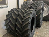 Roues, Pneus, Jantes, Barillets Jumelage BKT 540/65R28 + 650/65R38 100%