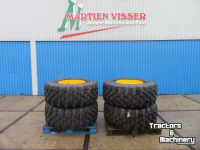 Roues, Pneus, Jantes, Barillets Jumelage Michelin 500/70R24 MICH BIBLOAD SET JCB 10g