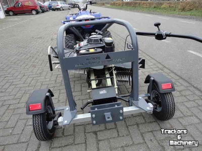 Balayeur Tielburger TK 620 veegmachine in getrokken frame