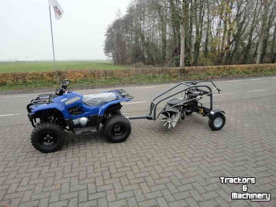 Balayeur Tielburger TK 620 veegmachine in getrokken frame