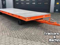 Semi-remorque surbaissé  18 tons industrie aanhanger