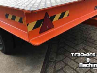 Semi-remorque surbaissé  18 tons industrie aanhanger