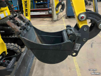 Attaches rapides godets New Holland KLAC snelwissel mech. 1200 - 1500 kg minigraver