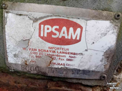 Tonneau de lisier Ipsam 8000 l. mesttank wormpomp mestverwerking