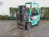 Chariot élévateur Mitsubishi FG15 gasheftruck heftruck op gas forklift gabelstapler