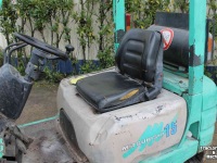Chariot élévateur Mitsubishi FG15 gasheftruck heftruck op gas forklift gabelstapler