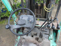 Chariot élévateur Mitsubishi FG15 gasheftruck heftruck op gas forklift gabelstapler