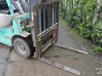 Chariot élévateur Mitsubishi FG15 gasheftruck heftruck op gas forklift gabelstapler