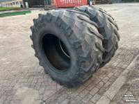 Roues, Pneus, Jantes, Barillets Jumelage Trelleborg 600/65R28 set gebruikt
