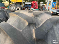 Roues, Pneus, Jantes, Barillets Jumelage Trelleborg 600/65R28 set gebruikt