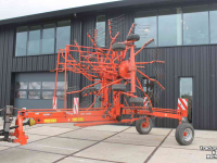 Andaineur Kuhn GA7501 dubbele cirkelhark wiersmachine mechanische werkbreedteverstelling