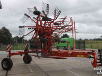Andaineur Kuhn GA7501 dubbele cirkelhark wiersmachine mechanische werkbreedteverstelling