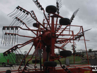Andaineur Kuhn GA7501 dubbele cirkelhark wiersmachine mechanische werkbreedteverstelling