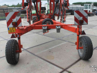 Andaineur Kuhn GA7501 dubbele cirkelhark wiersmachine mechanische werkbreedteverstelling