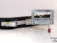Panneau coulissant de fourrage Qmac 210 MECH+HOEK MET GIANT AANSLUITING